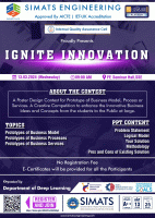 Poster Design Contests for Prototypes of Business Model/ Processes/ Services 2024 Technical Event Poster
